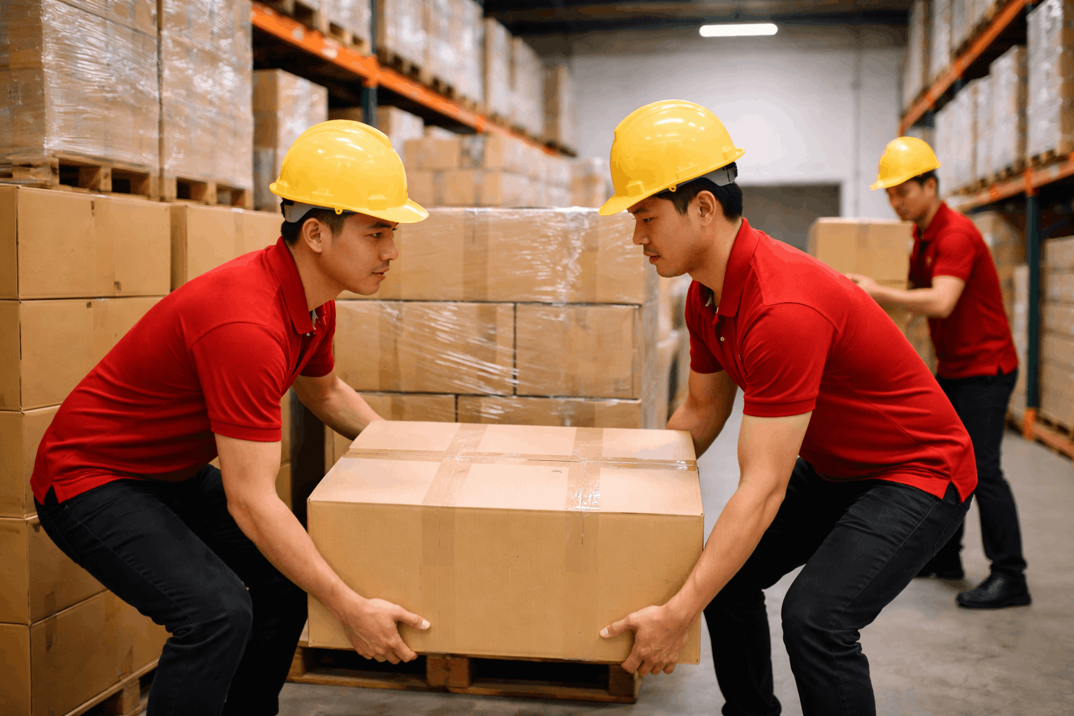 Giá dịch vụ bốc xếp hàng hóa đảm bảo an toàn trong kho