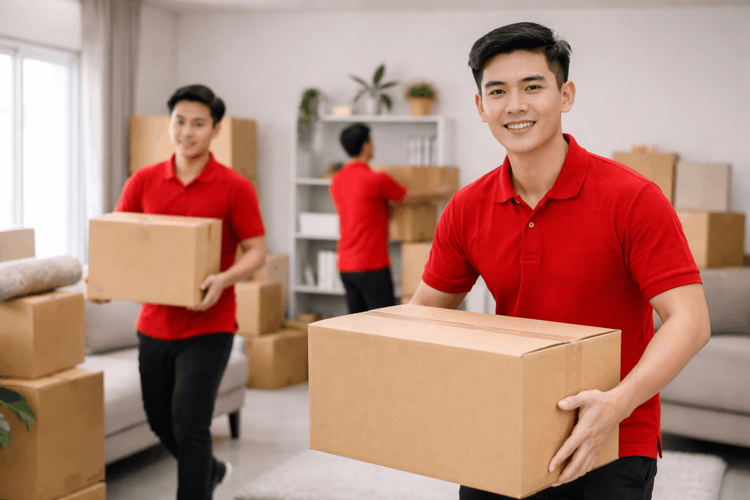 Nhân công bốc xếp An Giang tại kho hàng chuyên nghiệp, thực hiện nhanh chóng và an toàn