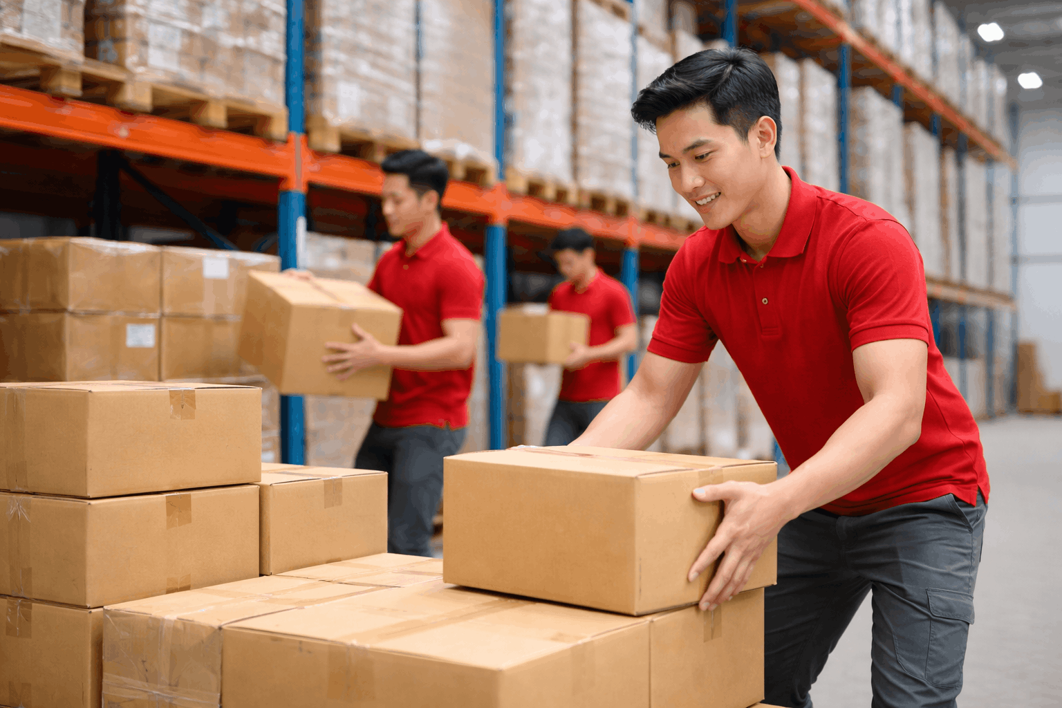 Bốc xếp Vũng Tàu tại kho xưởng với nhân công chuyên nghiệp