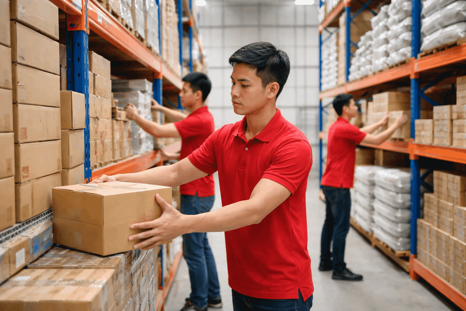 Nhân công MCX Move sắp xếp kho bãi bốc xếp Đồng Nai chuyên nghiệp